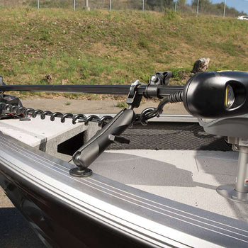 RAM-108U:RAM-108U_3:RAM Trolling Motor Stabilizer with Strap Hose Clamp - Medium
