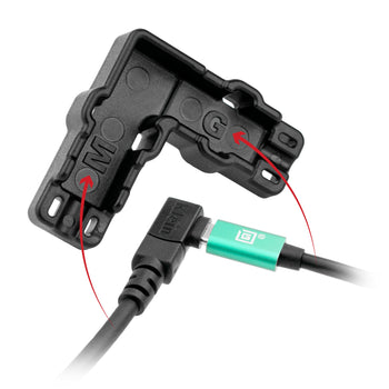 RAM-GDS-CAB-CLAMP-KL1U:RAM-GDS-CAB-CLAMP-KL1U_3:GDS Cable Clamp for USB Type-C Klein PTT Mic Adapter