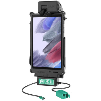 RAM-GDS-DOCK-SAM80CD2U:RAM-GDS-DOCK-SAM80CD2U_1:GDS Tough-Dock™ + Dual USB-A for Samsung Tab A7 Lite 8.7"