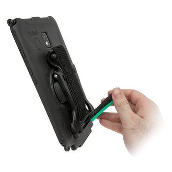 RAM-GDS-HS1MU:RAM-GDS-HS1MU_3:GDS Hand-Stand<sup>™</sup> Magnetic Hand Strap and Kickstand for Tablets