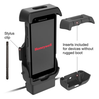 RAM-HOL-HON12PDHLU:RAM-HOL-HON12PDHLU_5:RAM Locking Powered Dock + USB-A for Honeywell CT40/45/47 - Heated Pins