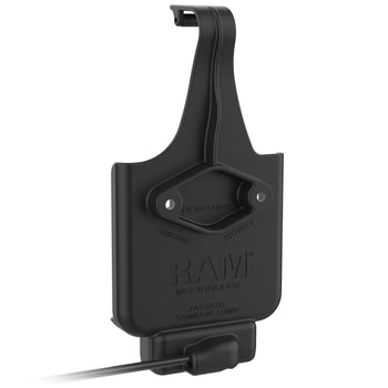 RAM-HOL-SAM79PU:RAM-SKIN-SAM79PU_3:RAM EZ-Roll'r™ Powered Dock for Samsung XCover 5 with RAM Skin™