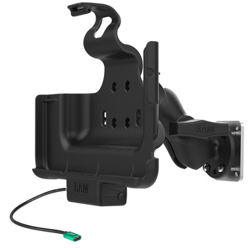 RAM-101-225B2-SAM52CP-V7CU:RAM-101-225B2-SAM52CP-V7CU_2:RAM Powered Dock & Dashboard Mount for Samsung Tab Active4 Pro