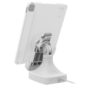 RAM-GDS-DOCK-D14-U1C-GRY:RAM-GDS-DOCK-D14-U1C-GRY_3:GDS Uni-Conn™ Tilt & Swivel Dock with USB-C - Gray