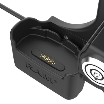 RAM-HOL-ZE33PDLU:RAM-HOL-ZE33PDLU_3:RAM Locking Powered Dock + Single USB-A for Zebra MC3300 & MC3400