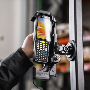 RAM-HOL-ZE33PLU:RAM-HOL-ZE33PLU_8:RAM Locking Powered Dock for Zebra MC3300 & MC3400
