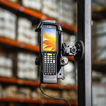 RAM-HOL-ZE33PLU:RAM-HOL-ZE33PLU_9:RAM Locking Powered Dock for Zebra MC3300 & MC3400