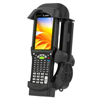 RAM-HOL-ZE32U:RAM-HOL-ZE32U_1:RAM Spring Loaded Holder for Zebra MC9400 & MC9300