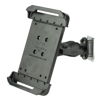 RAM-101B2-TAB23U:RAM-101B2-TAB23U_1:RAM Dashboard Mount with Backing Plate for 7"-8" Tablets with Cases