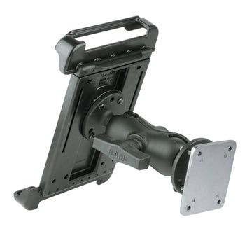 RAM-101B2-TAB23U:RAM-101B2-TAB23U_2:RAM Dashboard Mount with Backing Plate for 7"-8" Tablets with Cases