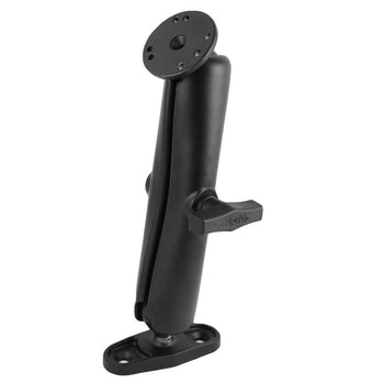 RAM-101U-DI1:RAM-101U-DI1_1:RAM Double Ball Mount with Flat Surface Base - Long