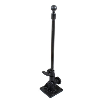 RAM-101U-UK1:RAM-101U-UK1_1:RAM 1.5" Ball Pedestal Base with 18" Long Pipe
