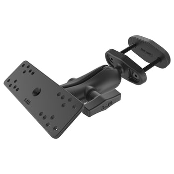 RAM-111-247U-2:RAM-111-247U-2_1:RAM Universal Marine Electronic Mount for Square Posts up to 2" Wide