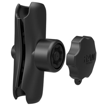 RAM-201-SU:RAM-201-SU_1:RAM Double Socket Arm with RAM Pin-Lock™ Security Knob - C Size Medium