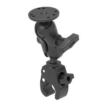 RAM-202-B-400U:RAM-202-B-400U_1:RAM Tough-Claw™ Small Clamp Mount with Round Plate Adapter - Short