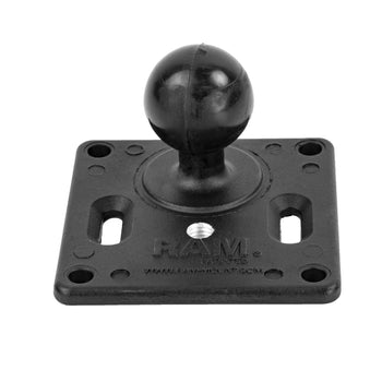 RAM-2461U-EXT1:RAM-2461U-EXT1_1:RAM 75x75mm VESA Plate with Ball and 3/8"-16 Threaded Hole
