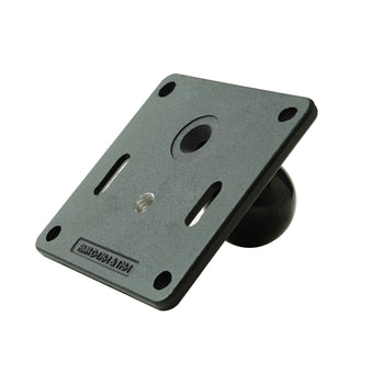 RAM-2461U-EXT1:RAM-2461U-EXT1_2:RAM 75x75mm VESA Plate with Ball and 3/8"-16 Threaded Hole