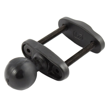 RAM-247U-15:RAM-247U-15_1:RAM Square Post Clamp Base for Posts up to 1.5" Wide - C Size