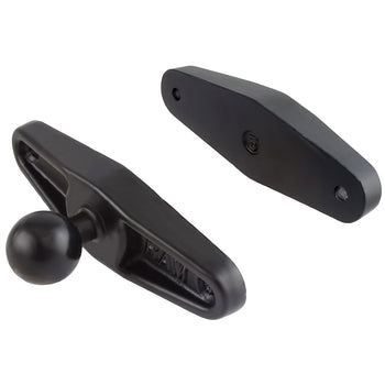 RAM-247U-5NH:RAM-247U-5NH_1:RAM Square Post Clamp Base for Posts up to 5" Wide Without Hardware