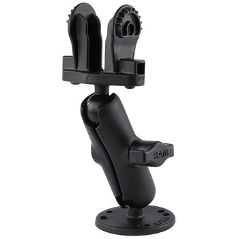 RAM-B-101-LO12:RAM-B-101-LO12_3:RAM Double Ball Mount for Lowrance Hook² & Reveal Series