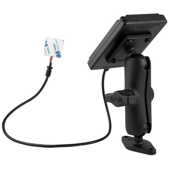 RAM-B-102-NFCU:RAM-B-102-NFCU_2:RAM Double Ball Diamond Plate Mount with NFC Repeater Accessory