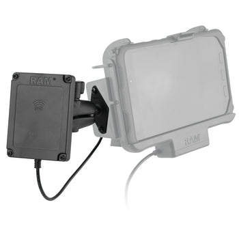 RAM-B-102-NFCU:RAM-B-102-NFCU_3:RAM Double Ball Diamond Plate Mount with NFC Repeater Accessory