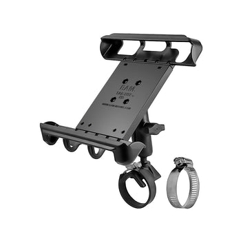 RAM-B-108-TAB8U:RAM-B-108-TAB8U_2:RAM Tab-Tite™ Mount with Strap Hose Clamp for iPad with Case + More