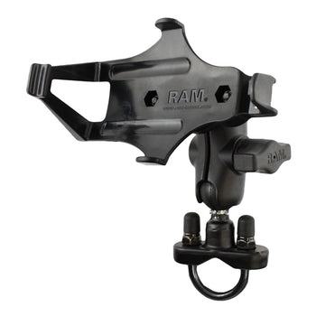 RAM-B149ZA-GA7U:RAM-B149ZA-GA7U_1:RAM Handlebar U-Bolt Mount for Garmin GPSMAP 296, 496 + More - Short