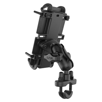RAM-B-149Z-A-PD4U:RAM-B-149Z-A-PD4U_3:RAM Quick-Grip<sup>™</sup> XL Phone Mount with Handlebar U-Bolt Base - Short