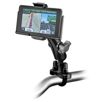 RAM-B-149Z-GA39U:RAM-B-149Z-GA39U_1:RAM Handlebar U-Bolt Double Ball Mount for Garmin nuvi 3000 Series