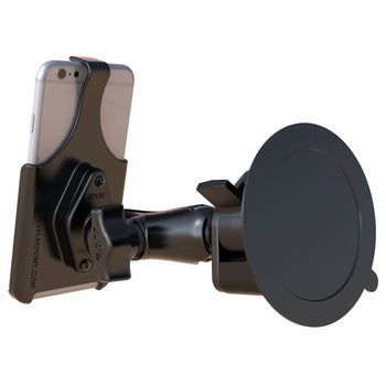 RAM-B-166-AP18U:RAM-B-166-AP18U_3:RAM Twist-Lock™ Suction Cup Mount for Apple iPhone 6 & 7