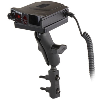 RAM-B-174-300-1U:RAM-B-174-300-1U_1:RAM Power Plate™ III Brake/Clutch Reservoir Mount for Radar Detectors
