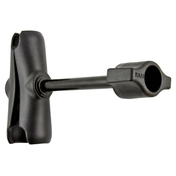 RAM-B-201-ALA1-KRU:RAM-B-201-ALA1-KRU_1:RAM Double Socket Arm with Retention Knob - B Size Medium