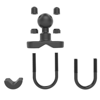 RAM-B-231ZU:RAM-B-231ZU_2:RAM Handlebar U-Bolt Base for Rails 0.5" to 1.25" in Diameter - B Size