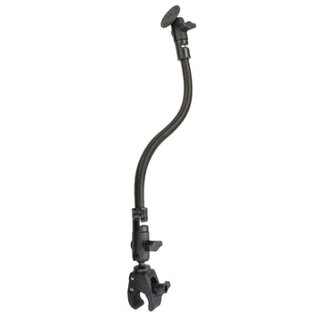 RAM-B-316-400-202U:RAM-B-316-400-202U_1:RAM Tough-Claw™ Mount with 18" Rod and Round Plate