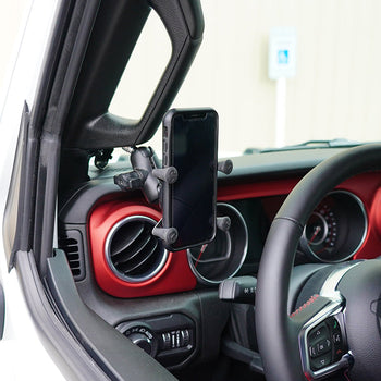 RAM-B-367BU:RAM-B-367BU_6:RAM Ball Adapter Base for Grab Handles & Handlebar Clamps