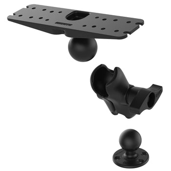 RAM-D-111U-C:RAM-D-111U-C_3:RAM Large Marine Electronics Mount - D Size Short