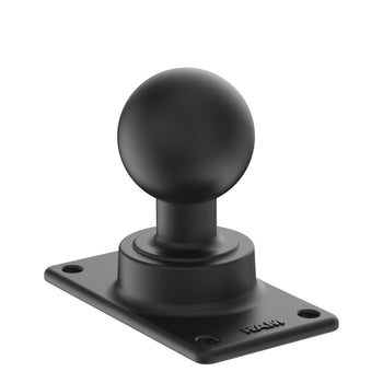RAM-D-243U:RAM-D-243U_2:RAM 50x100mm Half VESA Plate with Ball - D Size