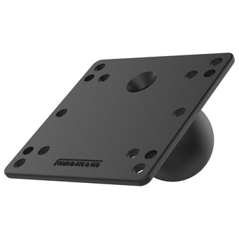RAM-D-246-AD1U:RAM-D-246-AD1U_1:RAM 100x100mm VESA Plate with Ball - D Size No Spacers