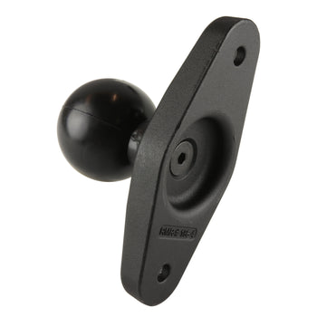 RAM-D-247U-4-IN1:RAM-D-247U-4-IN1_2:RAM Steel Reinforced Square Clamp Base for Posts up to 4" Wide