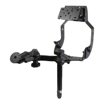 RAM-DIS-MDT1-8-SW2:RAM-DIS-MDT1-8-SW2_1:RAM MDT Display Mount with Double Swing Arm and 8" Upper Pole