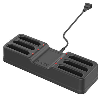 RAM-DOCK-6G-SAM72PU:RAM-DOCK-6G-SAM72PU_2:RAM 6-Port Charging Dock for Samsung XCover FieldPro