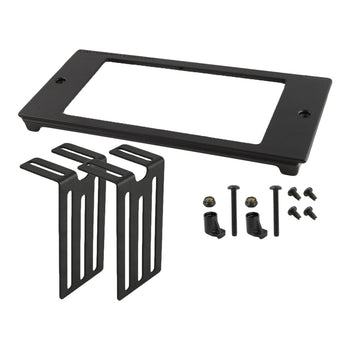 RAM-FP4-6600-2610:RAM-FP4-6600-2610_1:RAM Tough-Box™ 4" Custom Faceplate for 6.6" x 2.61" Devices