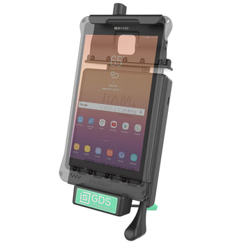 RAM-GDS-DOCKL-V2-SAM35U:RAM-GDS-DOCKL-V2-SAM35U_2:GDS Locking Vehicle Dock for the Samsung Tab A 8.0 (2017)