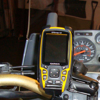 RAM-HOL-GA41U:RAM-HOL-GA41U_5:RAM Form-Fit Cradle for Garmin Astro 320, GPSMAP 62 & 64 Series