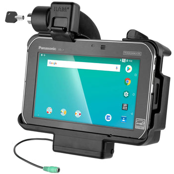 RAM-HOL-PAN15PKLU:RAM-HOL-PAN15PKLU_1:RAM Key Locking Powered Dock for Panasonic FZ-S1 & FZ-L1