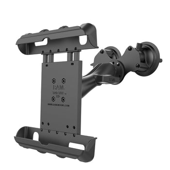 RAM-HOL-TAB17-189BU:RAM-HOL-TAB17-189BU_1:RAM Tab-Tite™ Tablet Mount with RAM Twist-Lock™ Double Suction Cup