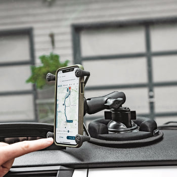 RAM-HOL-UN7BU:RAM-HOL-UN7BU_7:RAM X-Grip Universal Phone Holder with Ball - B Size