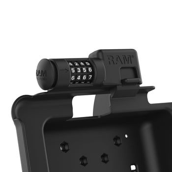 RAM-HOL-ZE10PDCL-DB9U:RAM-HOL-ZE10PDCL-DB9U_3:GDS Combo Locking Power + Data & DB9 Dock for Zebra ET5x 8.3" & 8.4"