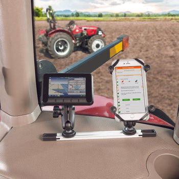 RAM-TRACK-EXA-9U:RAM-TRACK-EXA-9U_7:9" Modular Aluminum RAM Tough-Track™